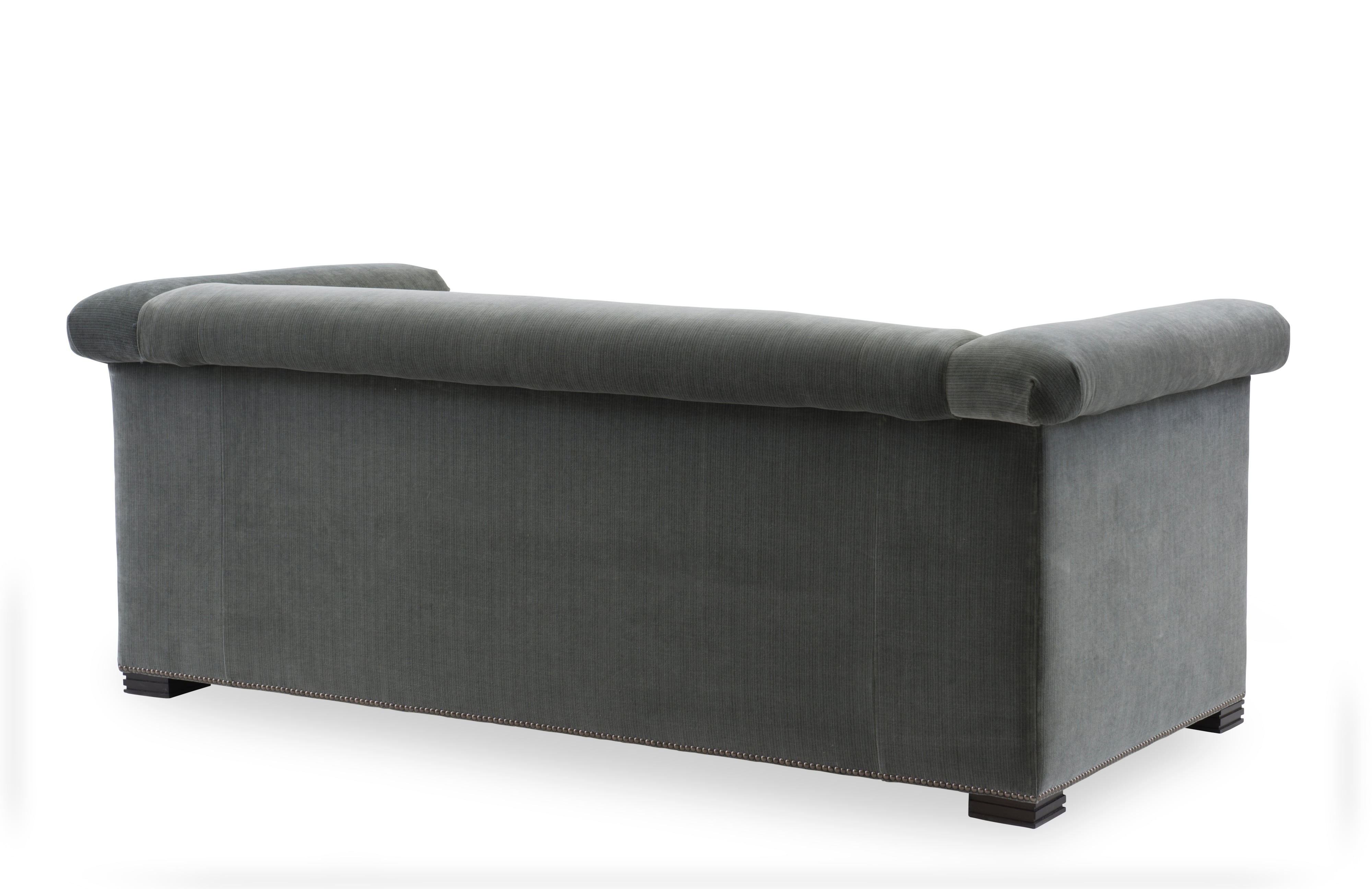 Modern Chesterfield Apt. Sofa