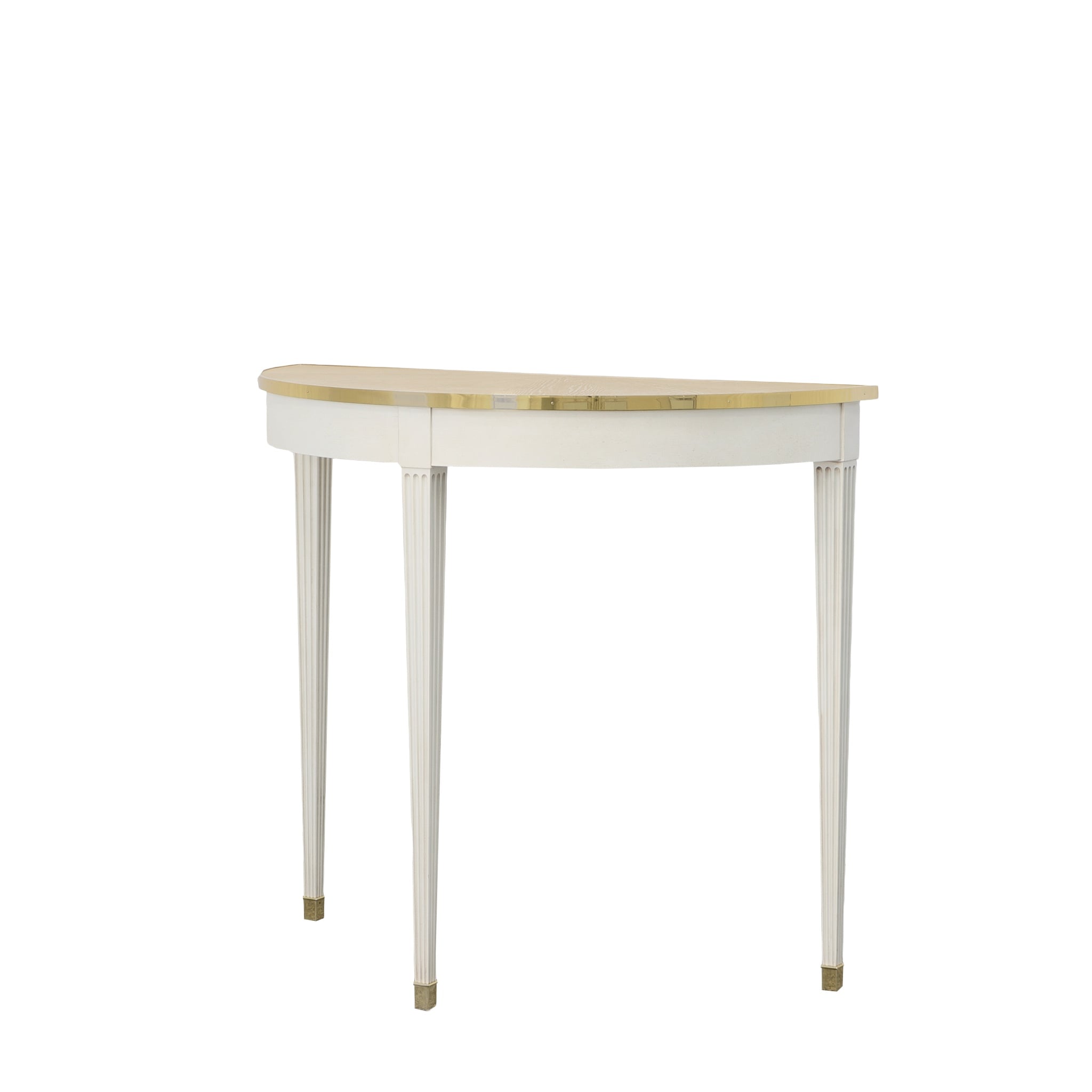 Details Demilune Console Table