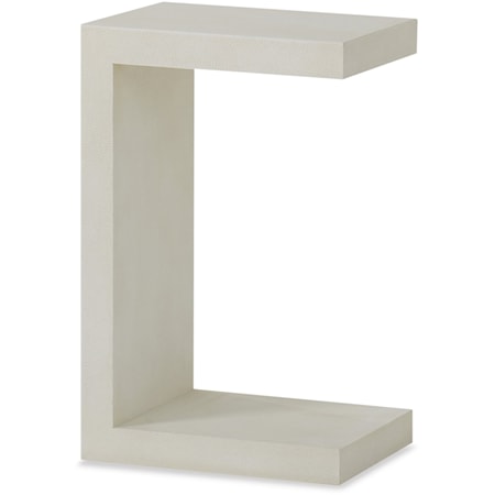 Monarch Contemporary Chairside End Table