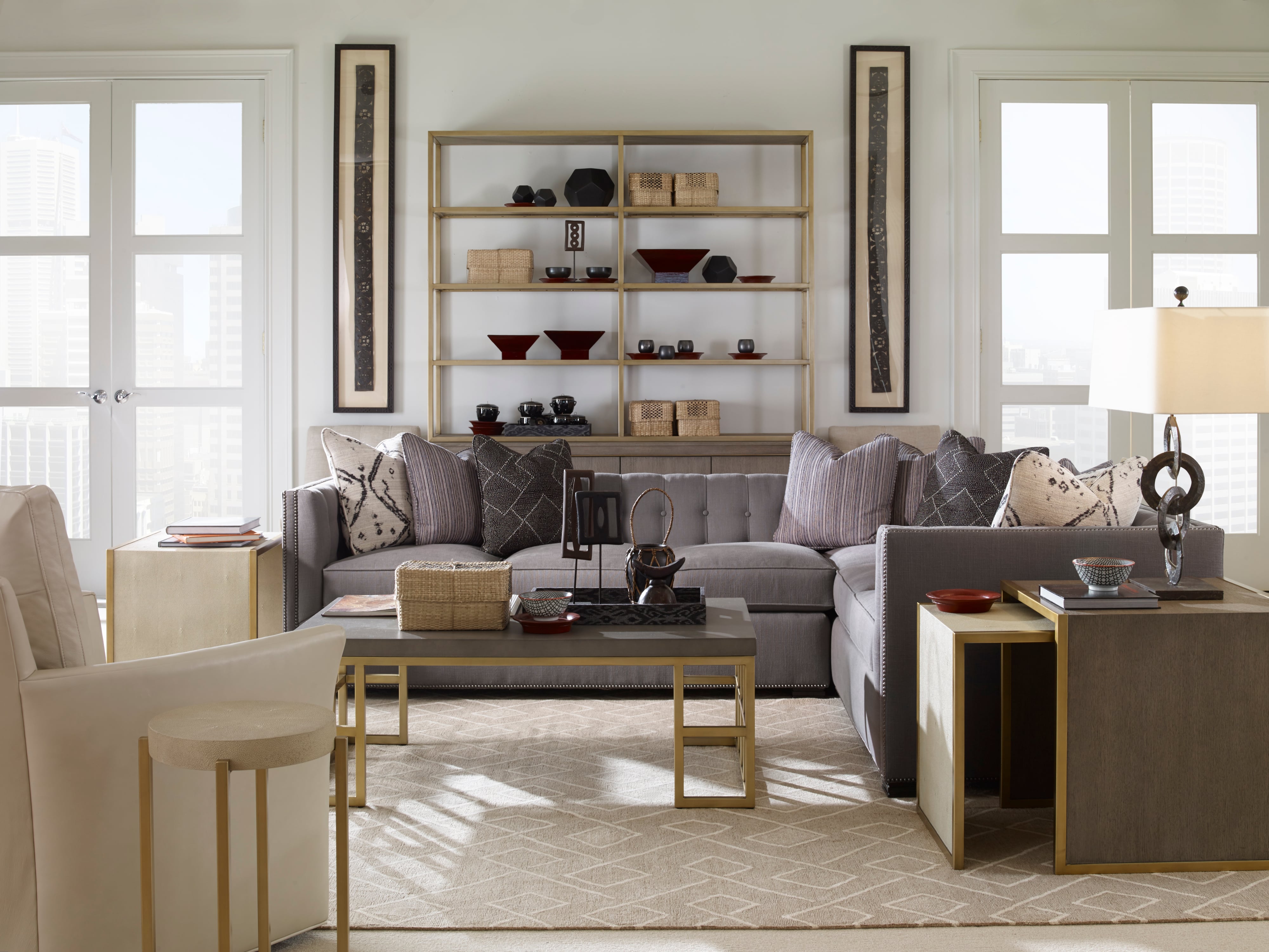 Modern Chesterfield Laf Sofa