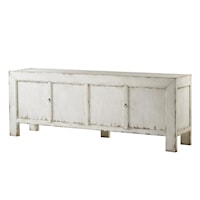 Monarch Rustic 4-Door Credenza