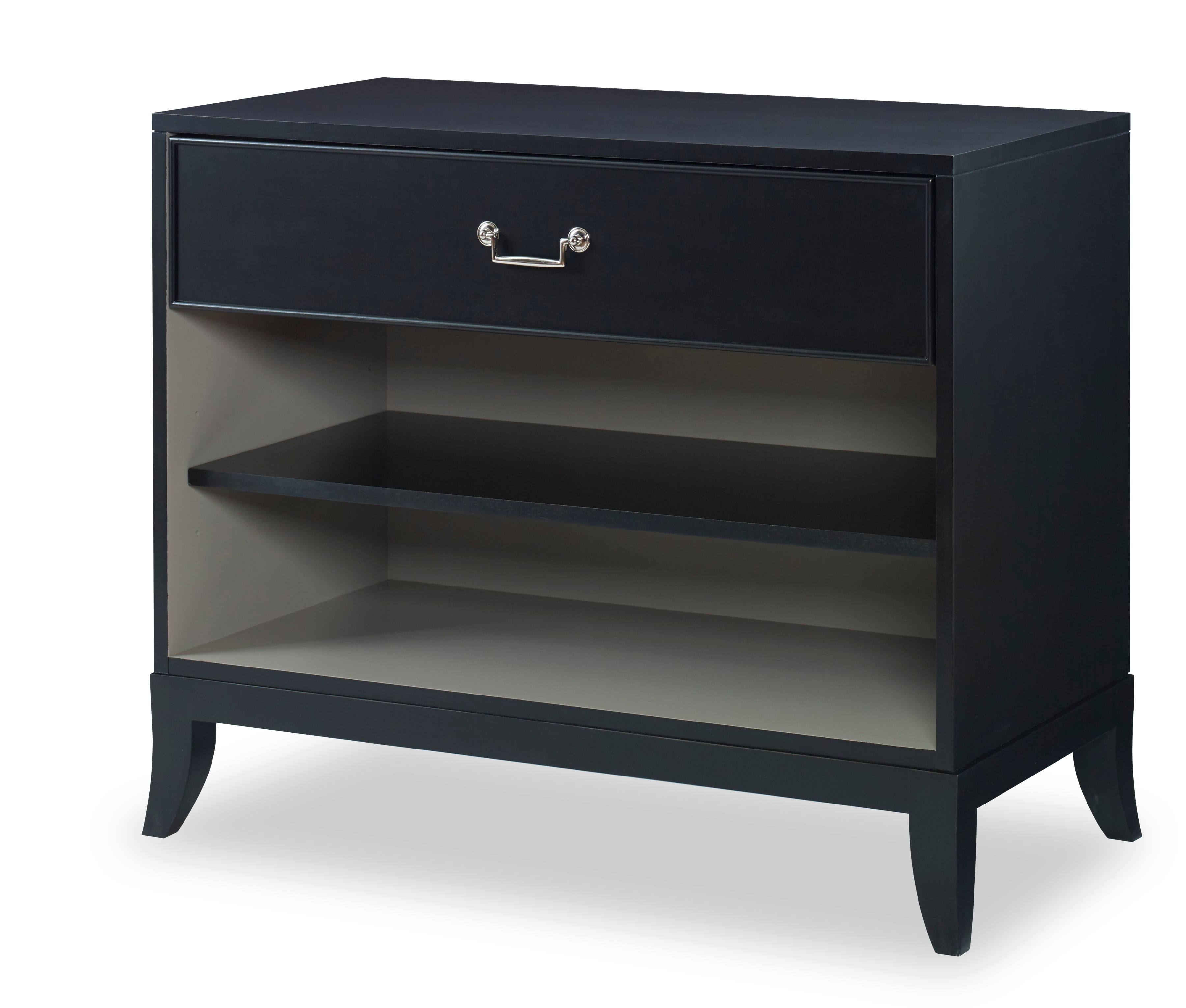 Century Details Case Details Single Drawer Large Nightstand