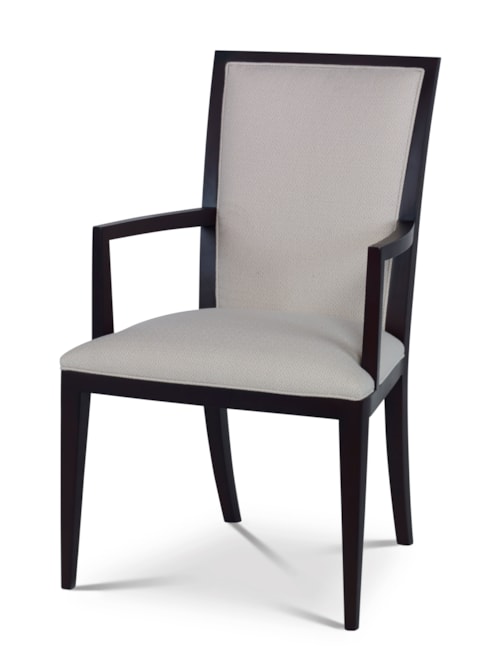 Quincy Transitional Dining Arm Chair