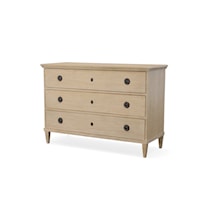 Monarch Transitional 3-Drawer Chest