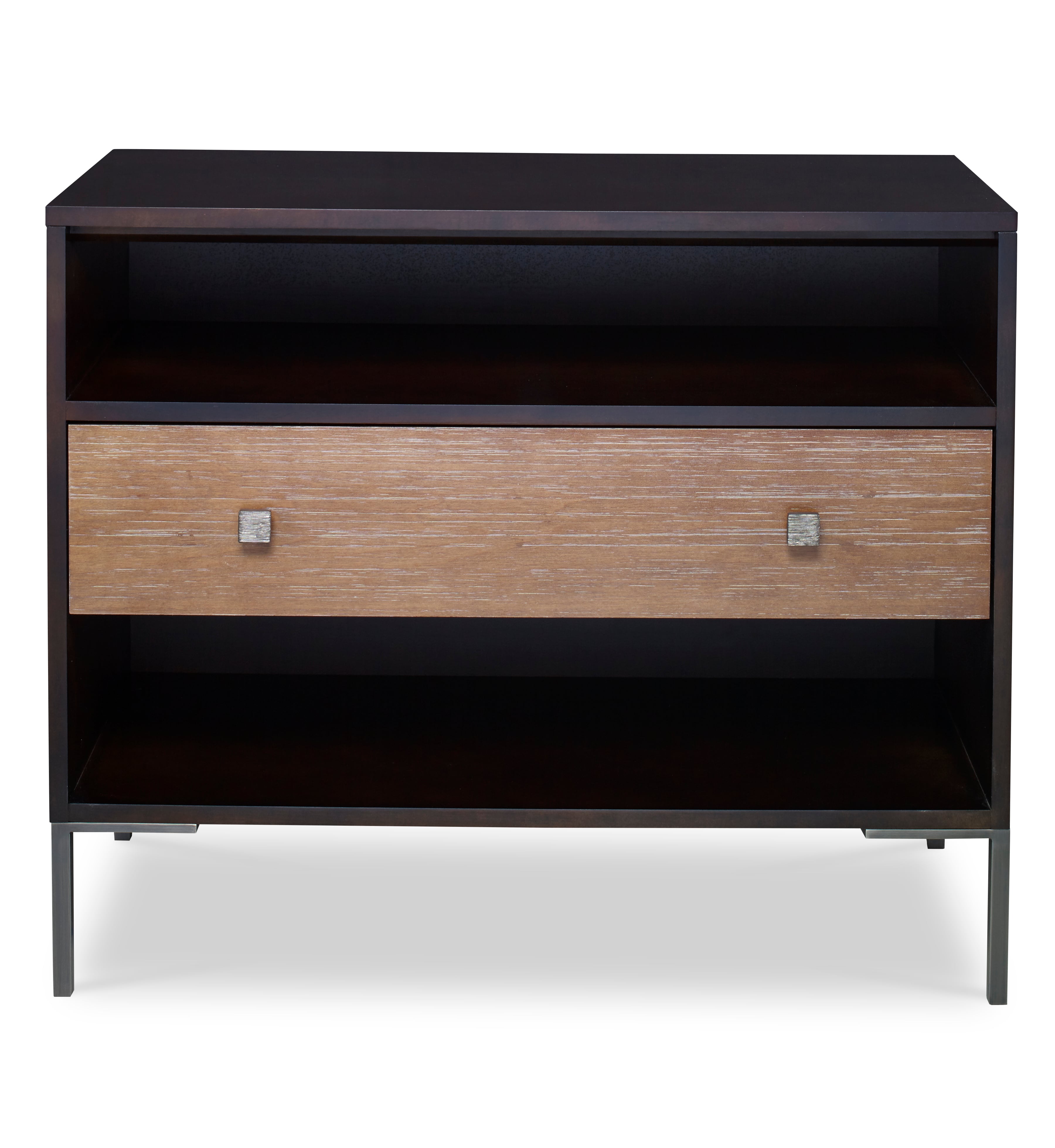 Details Single Drawer Large Nightstand