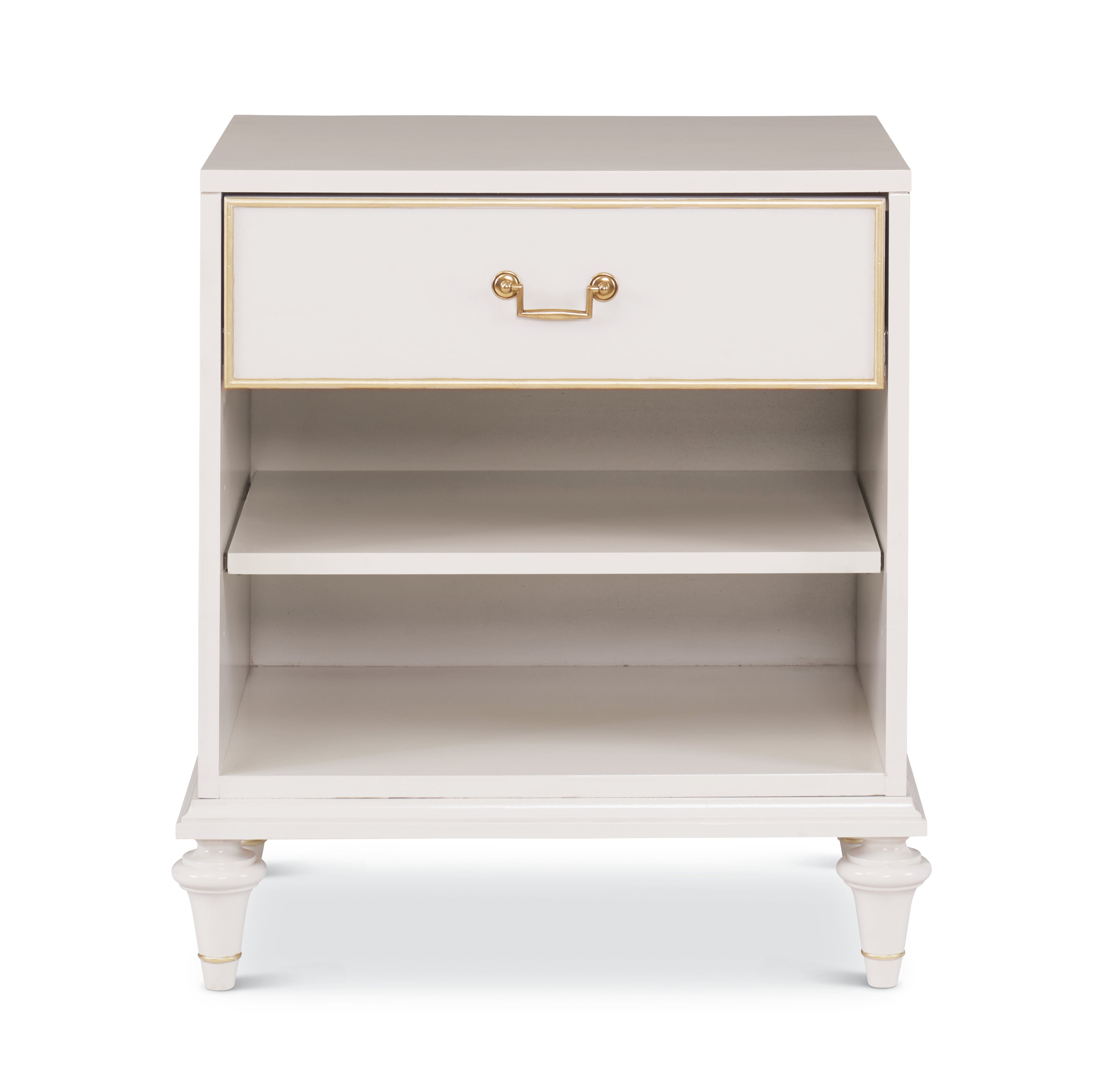Details Single Drawer Small Nightstand