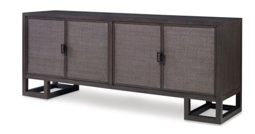 Mackinaw 4 Door Credenza-Mink