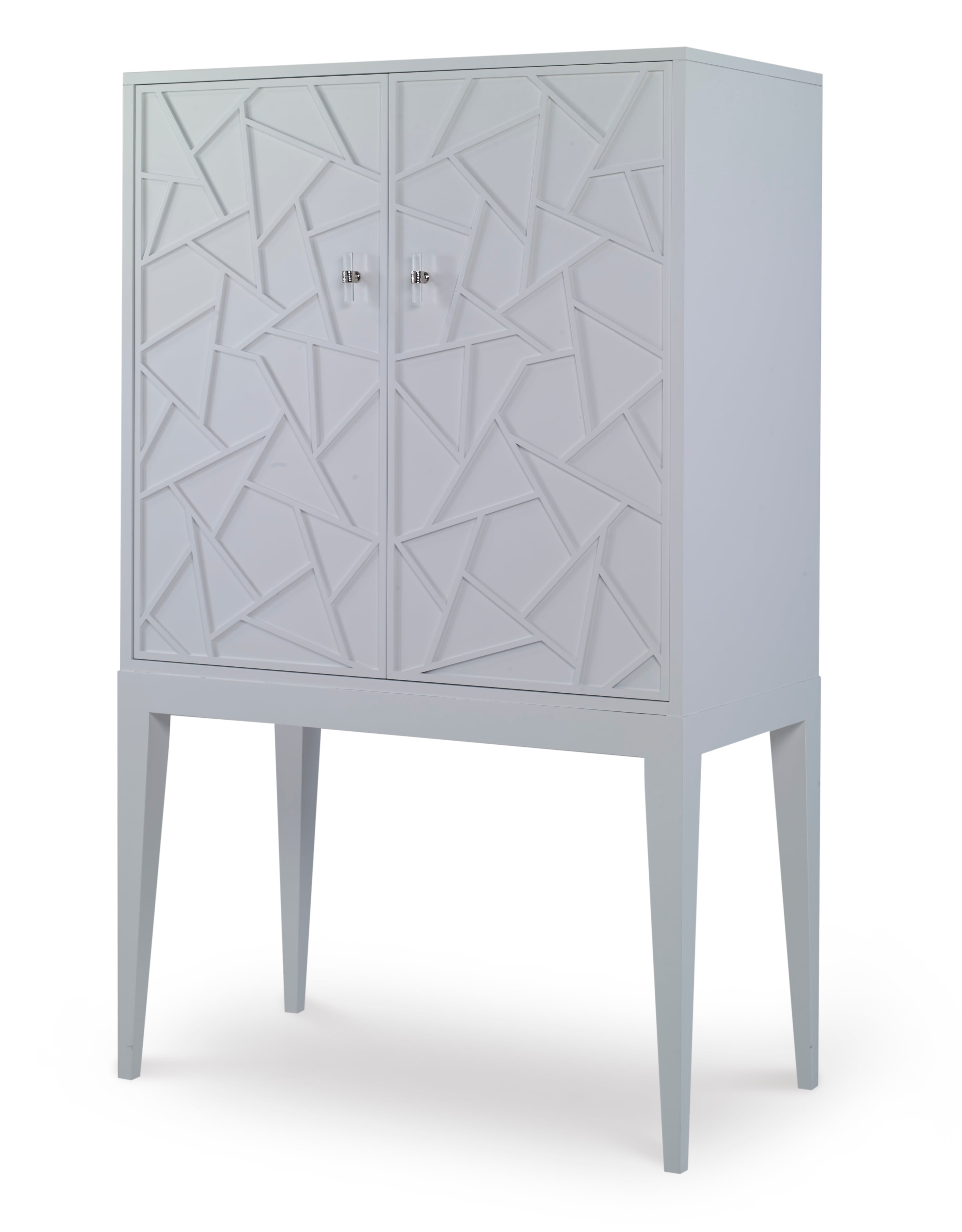 Details Bar Cabinet (Mirror Back Panel)