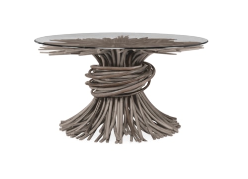 Chronograph Knot Dining Table-Grey