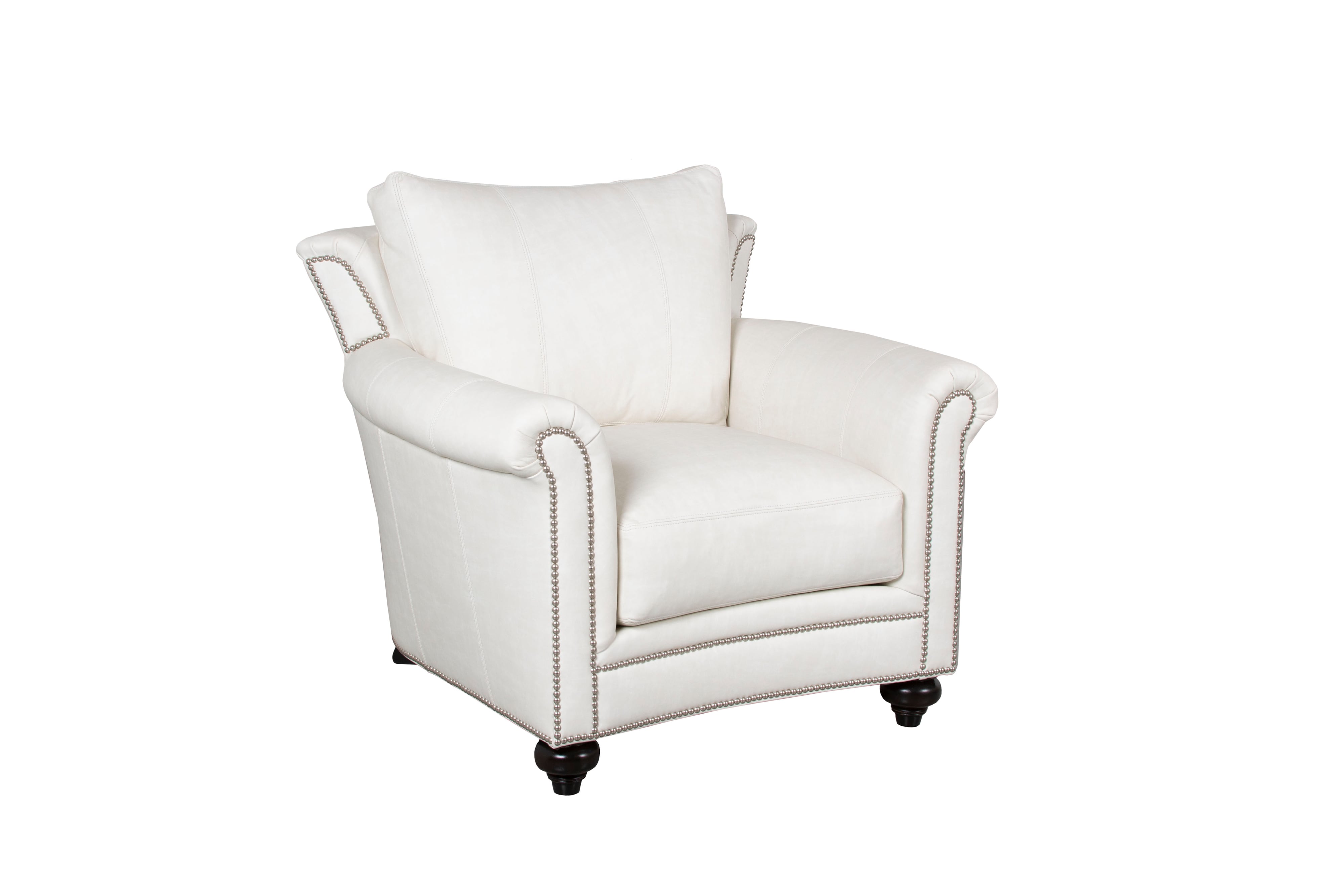 Century Leather Stone Tanner Chair