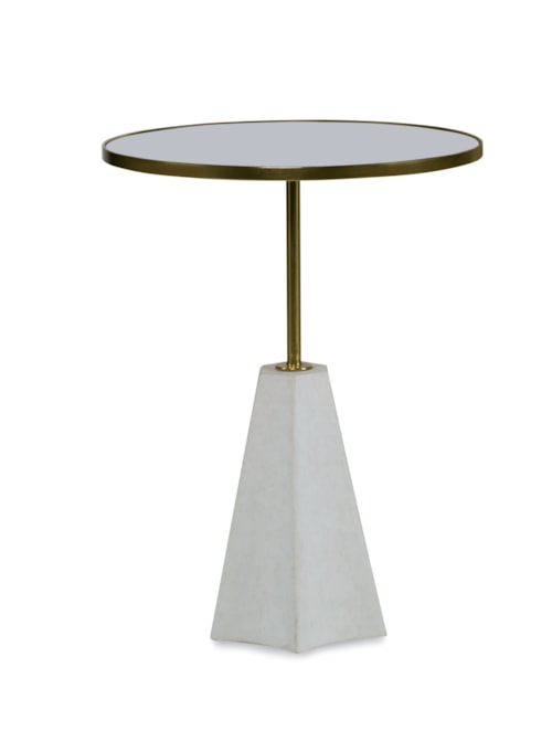 Chicago Modern Industrial Chairside Martini Table