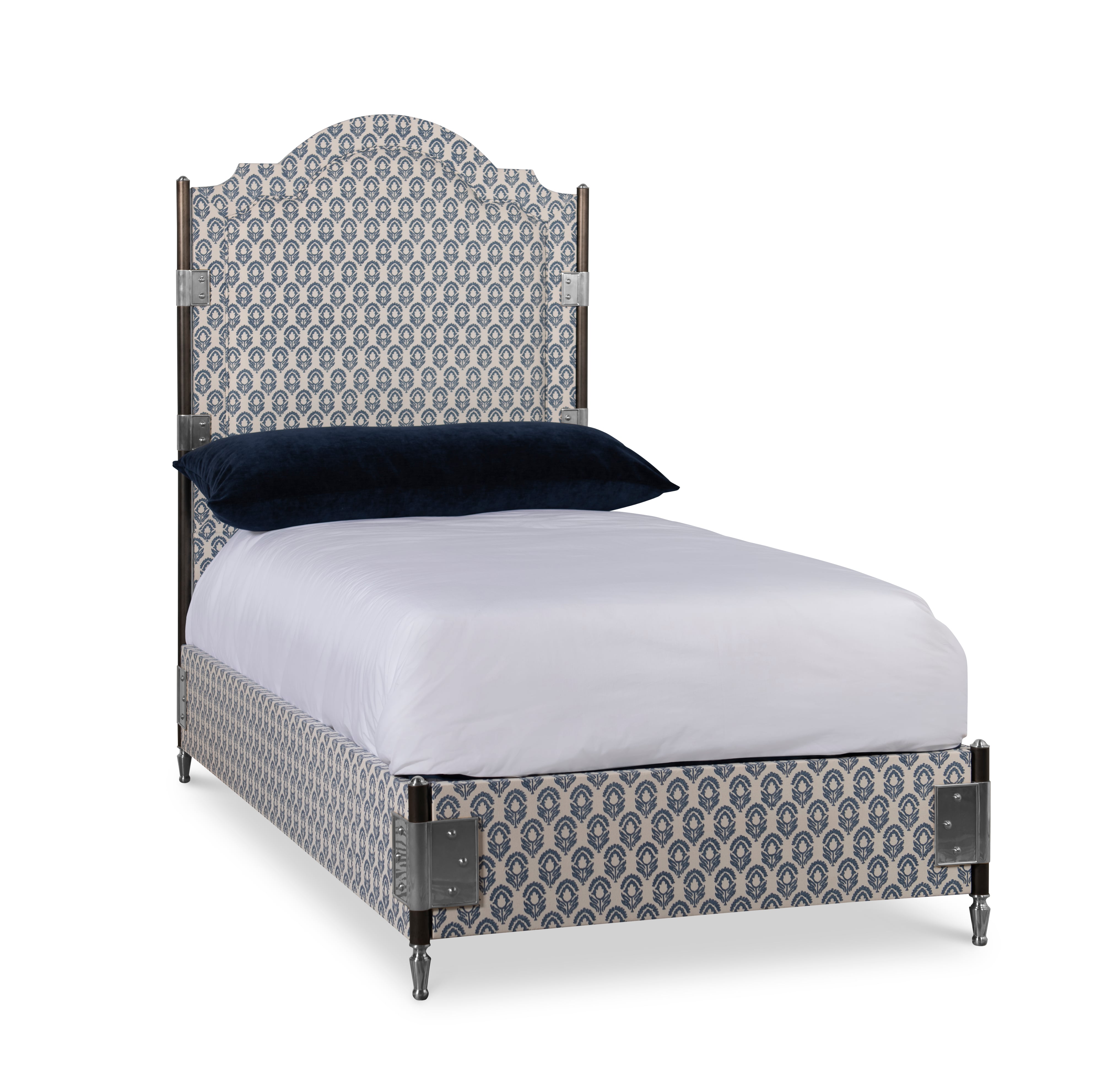 Gemma Bed With Uph Headboard - Twin