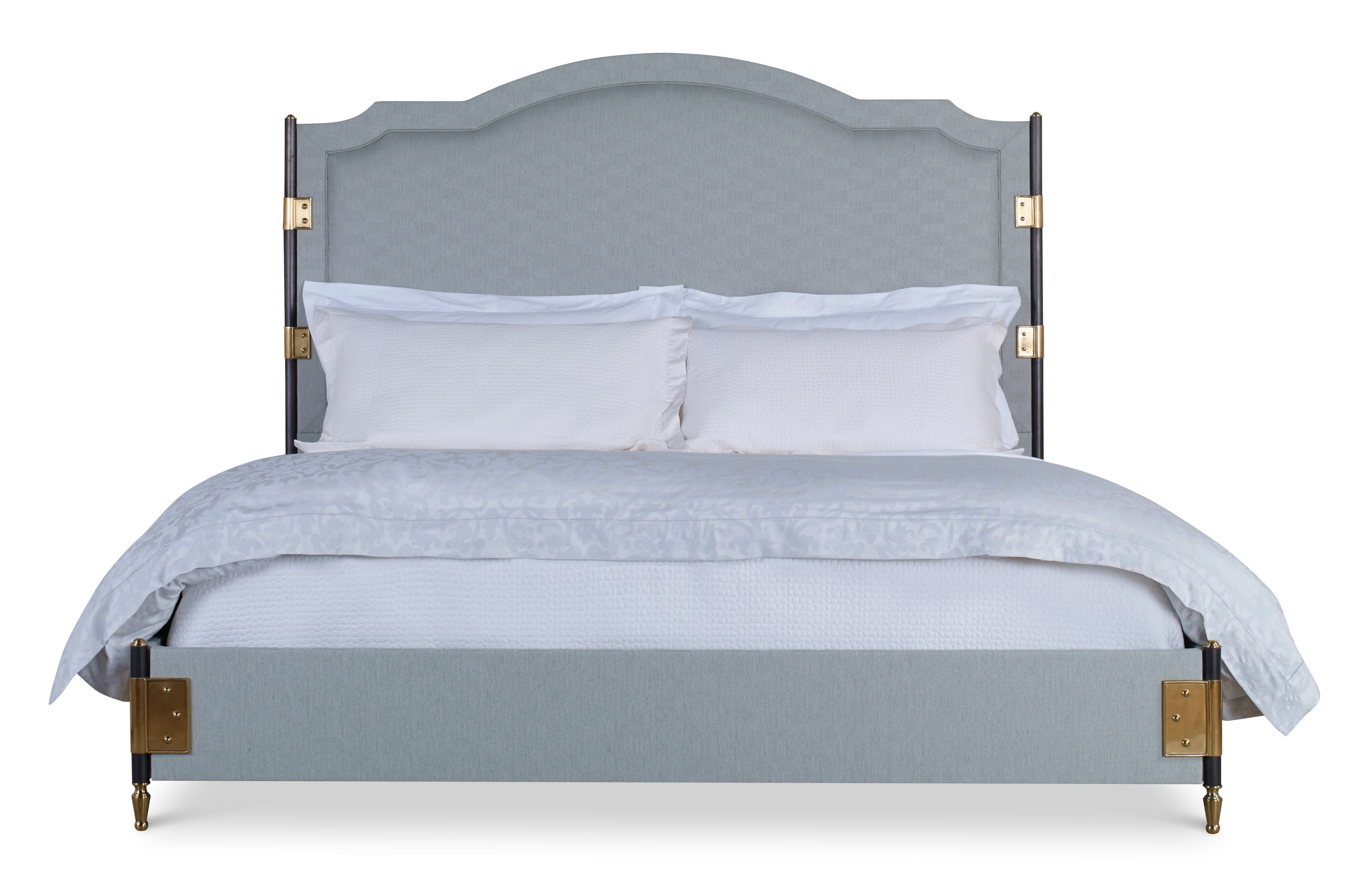 Gemma Bed With Uph Headboard - Queen
