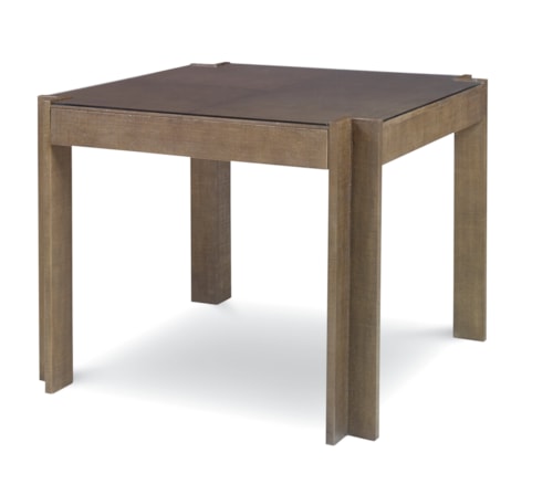 Transitional Game Table with Hidden Drawers