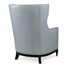 Century Leather Stone Accent Chair