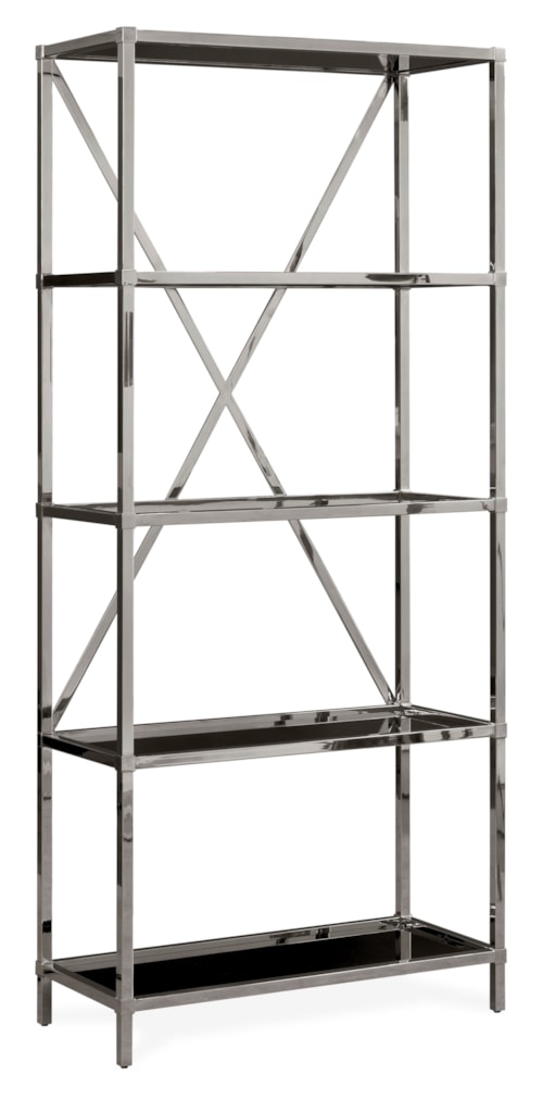 Monarch Contemporary Open Back Etagere
