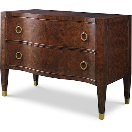 Monarch Transitional 2-Drawer Chest