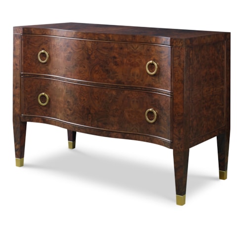 Monarch Transitional 2-Drawer Chest