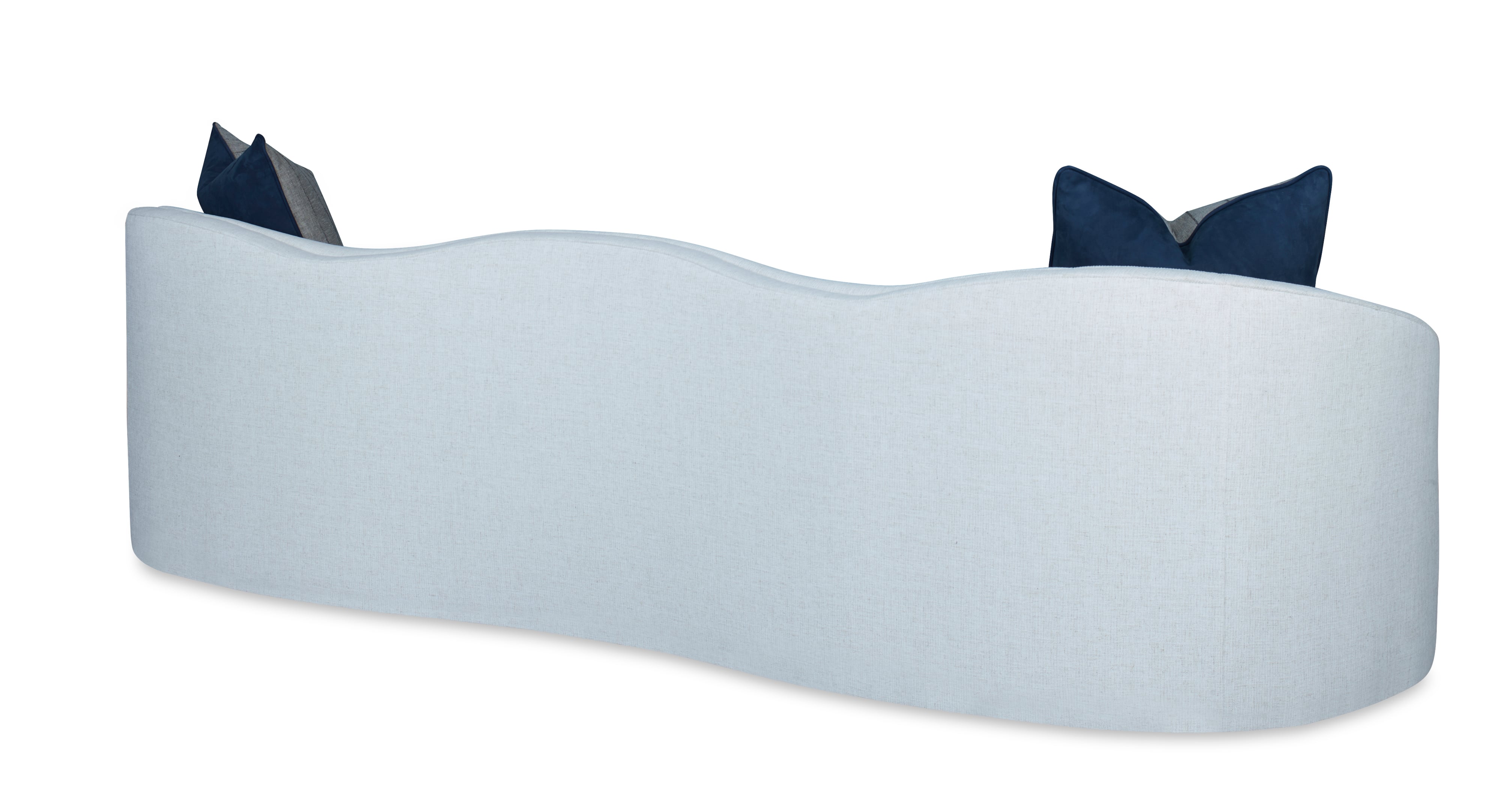 Large Camel-Back Sofa