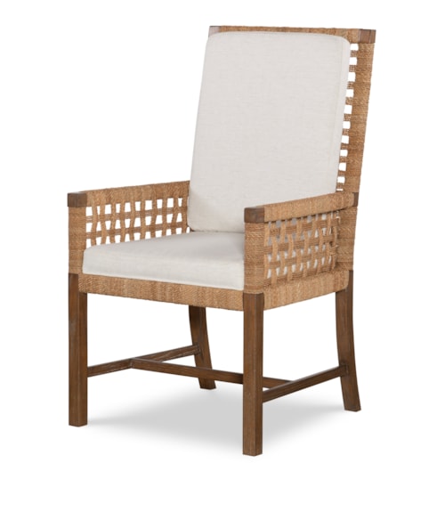 Hayden Cane Back Upholstered Host Chair