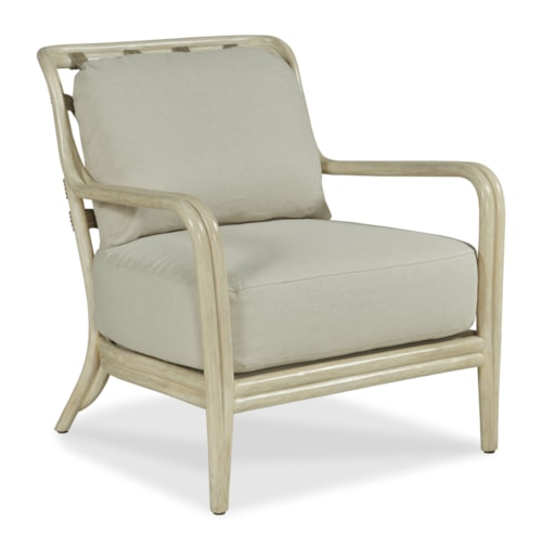 Brocade Knot Chair-Flax