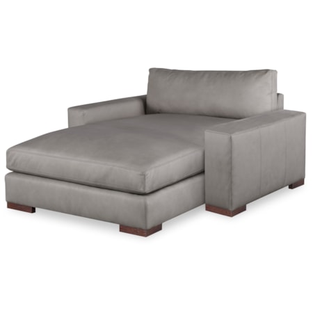 Leather Chaise