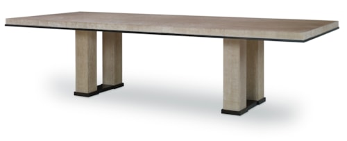 Pacific Contemporary 119" Dining Table