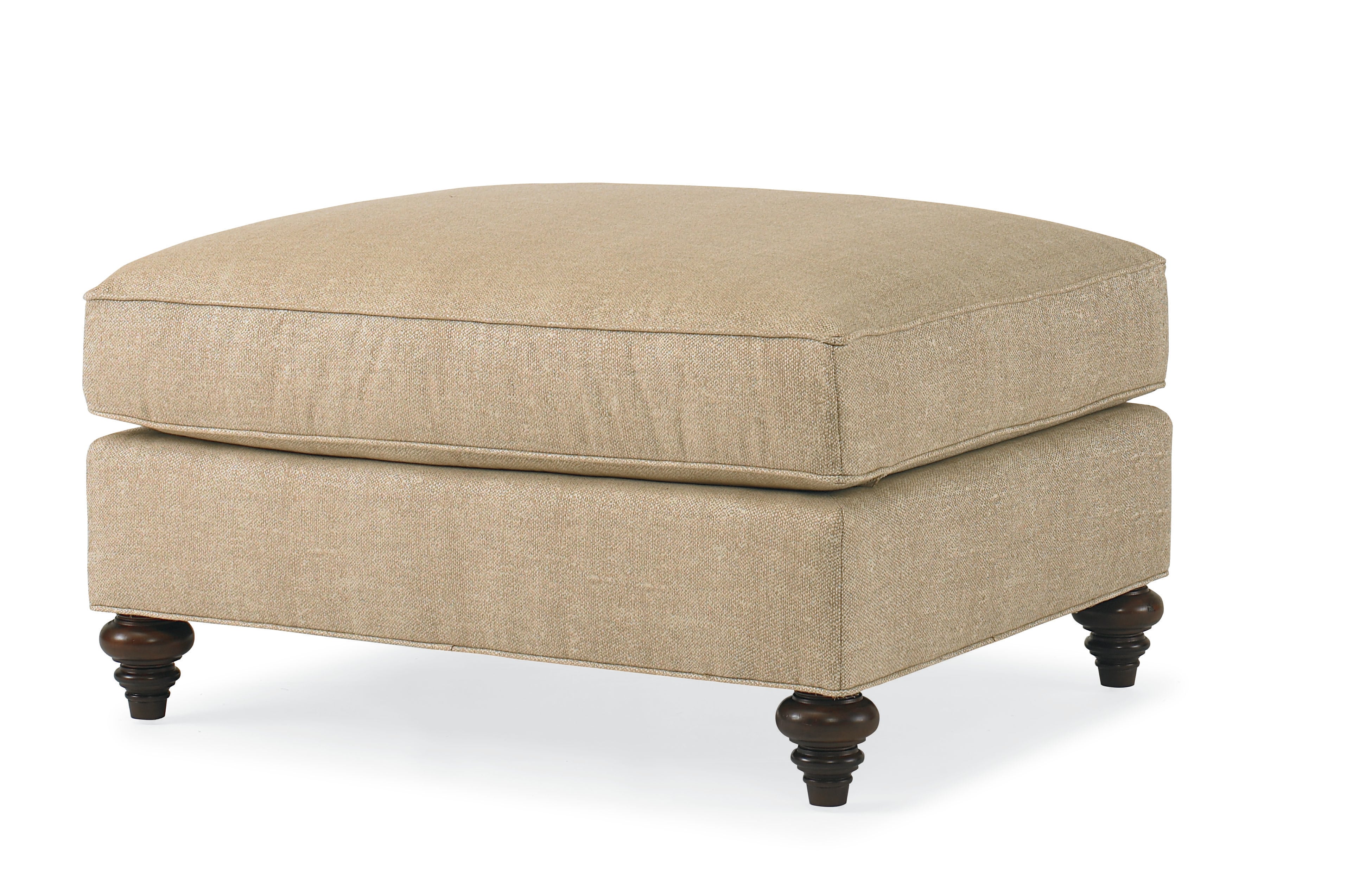 Century Cornerstone Customizable Ottoman