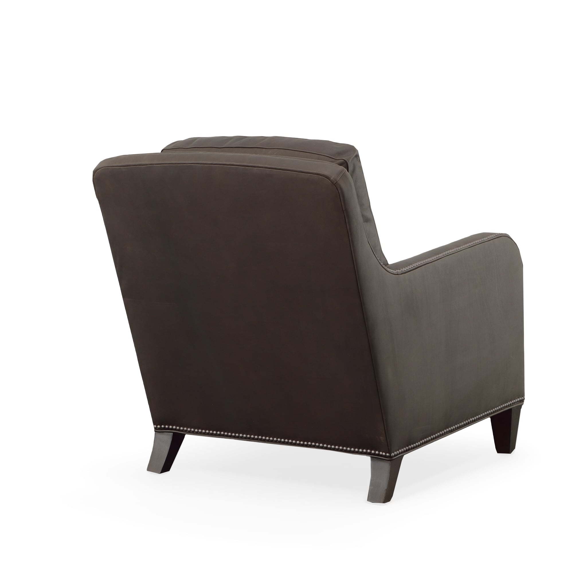 Century Leather Stone Gunner Chair