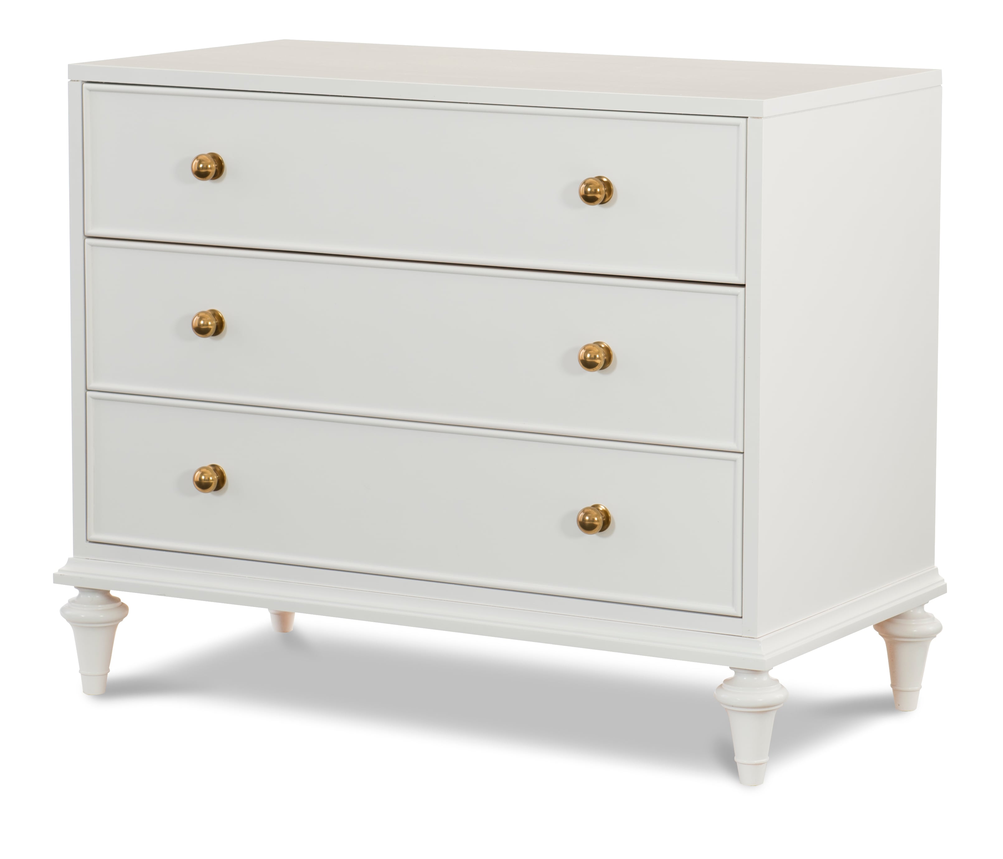 Century Details Case Details 3 Drawer Large Nightstand