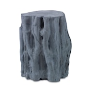 Outdoor Complements Rustic Side Table