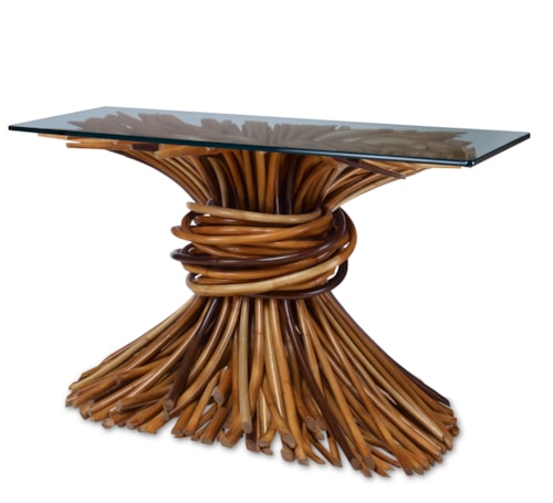 Knot Console Table-Natural