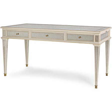 Monarch Traditional Desk with Pullout Trays