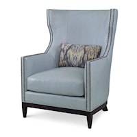 Townsend Transitional Wing Back Accent Chair