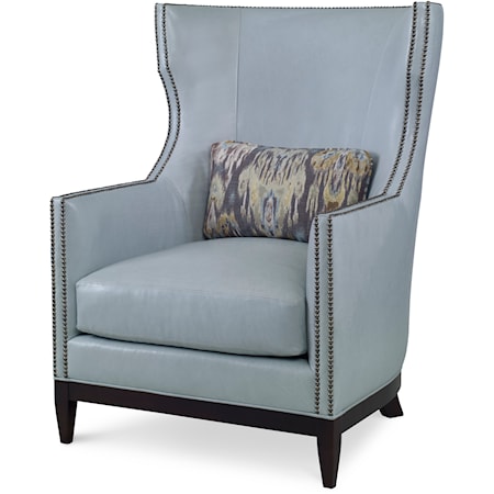 Townsend Transitional Wing Back Accent Chair