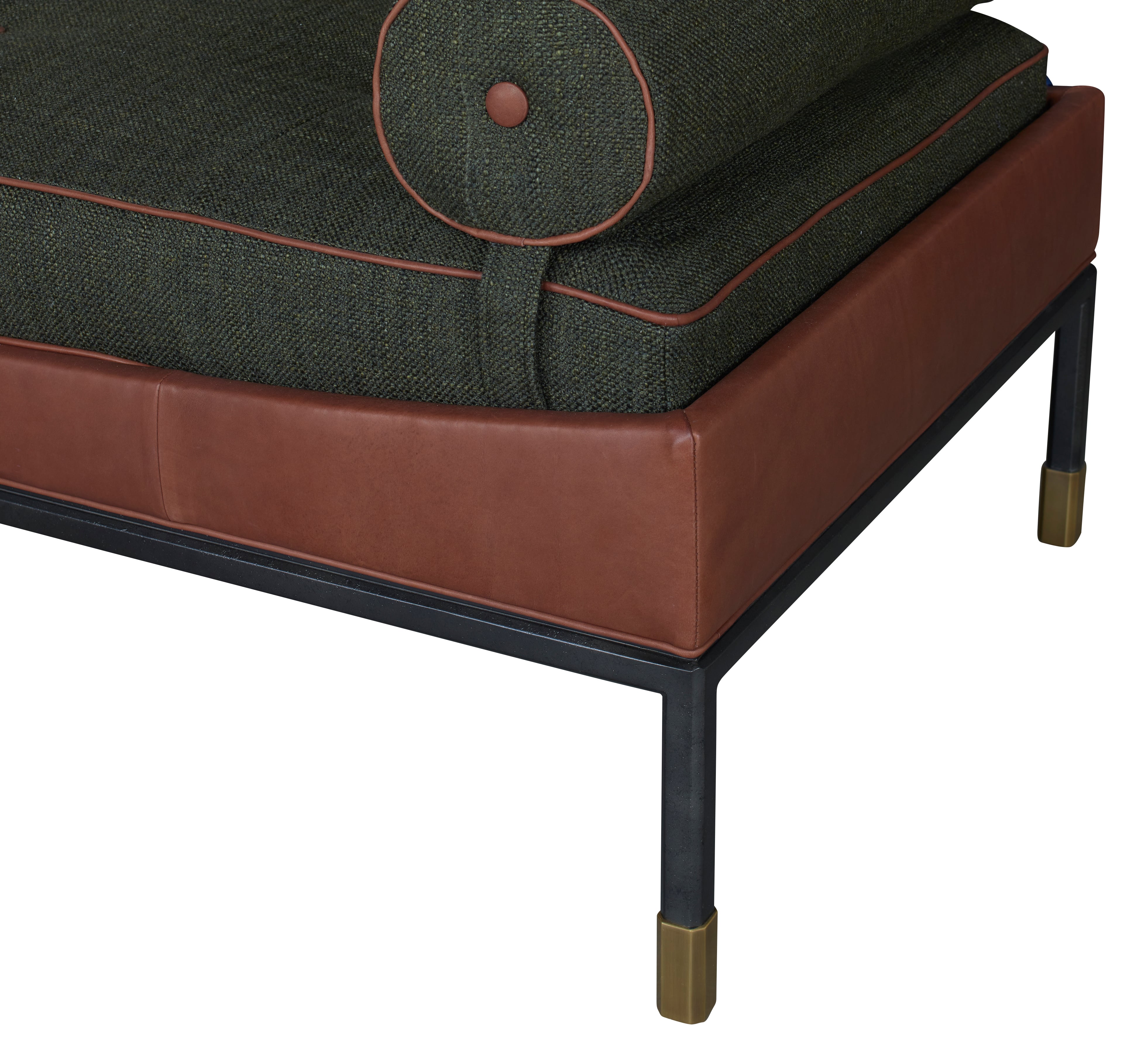 Jennings Metal Daybed (Rounded Bolsters)