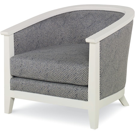 Draven Transitional Upholstered Accent Chair