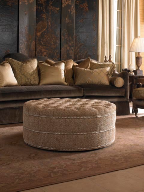 Round Ottoman