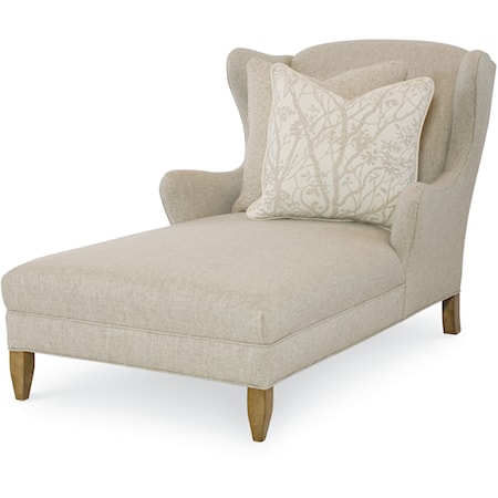 Wing Back Chaise