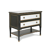 Monarch Traditional 2-Drawer Nightstand