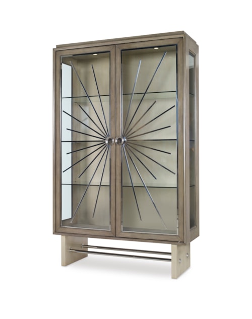 Equinox Contemporary 2-Door Display Cabinet