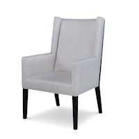 Hector Contemporary Upholstered Dining Arm Chair