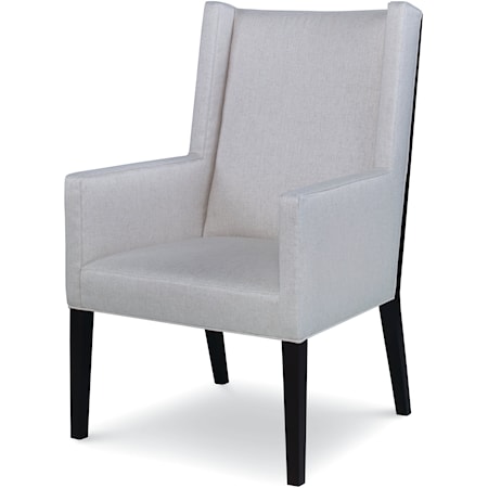 Hector Contemporary Upholstered Dining Arm Chair