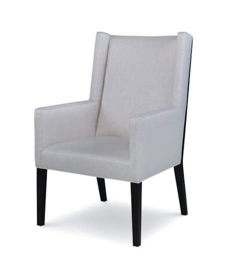 Hector Contemporary Upholstered Dining Arm Chair