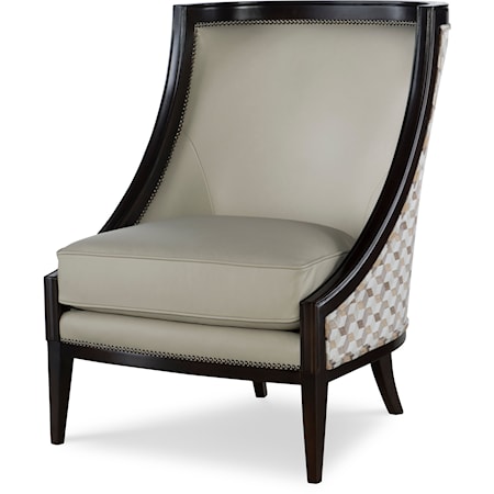 Edison Transitional Upholstered Accent Chair