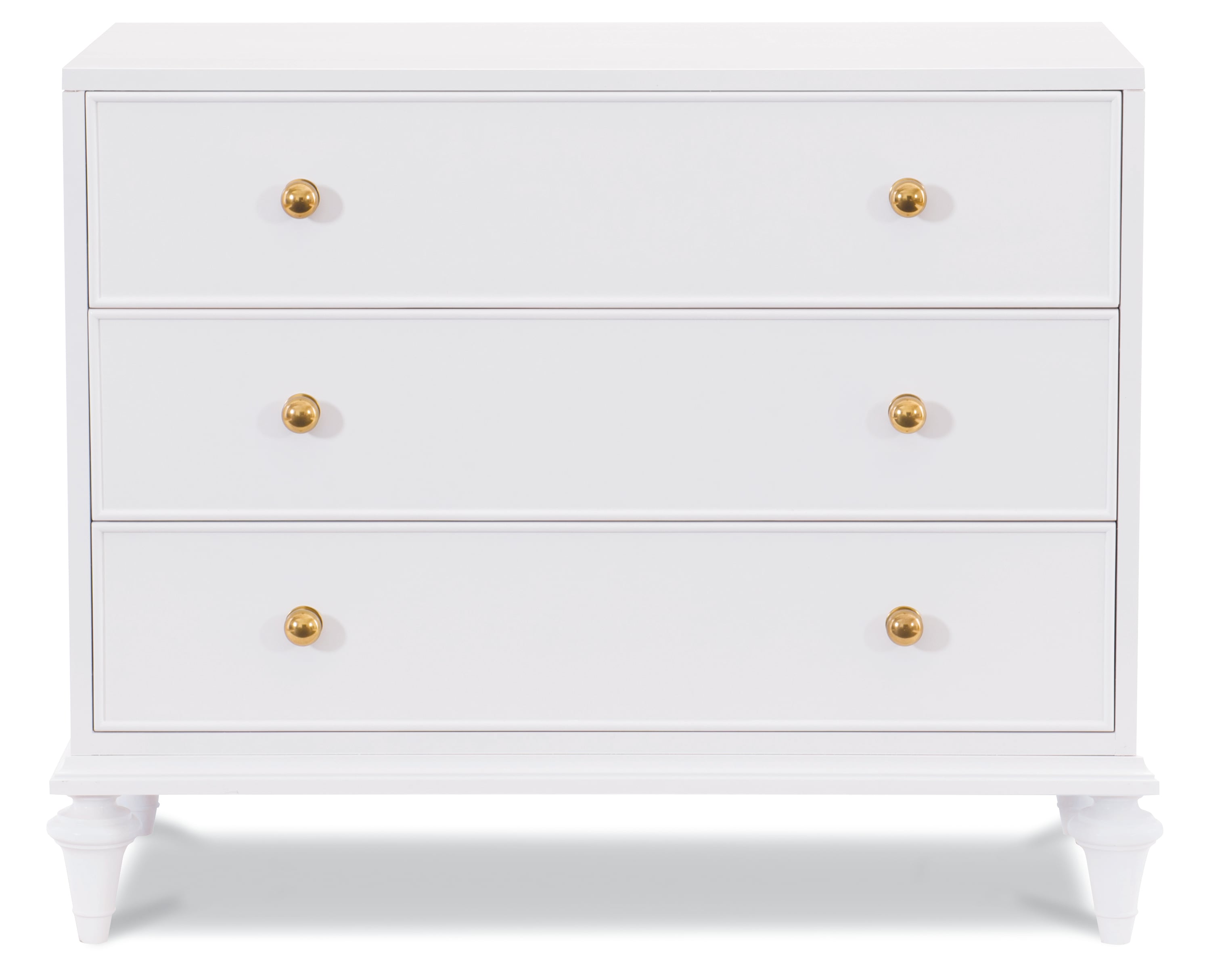 Century Details Case Details 3 Drawer Large Nightstand