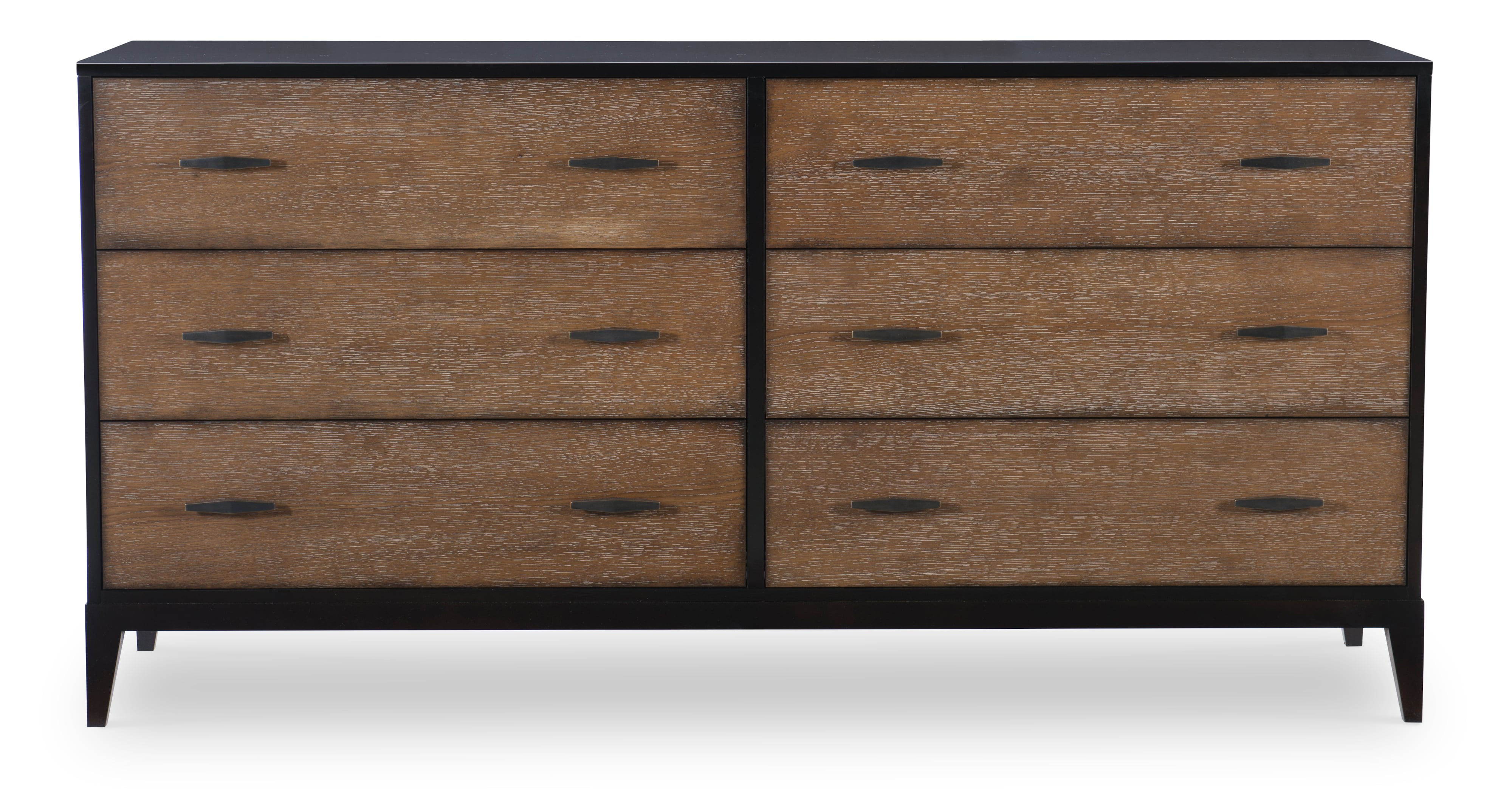 Century Details Case - Bedroom 6-Drawer Dresser
