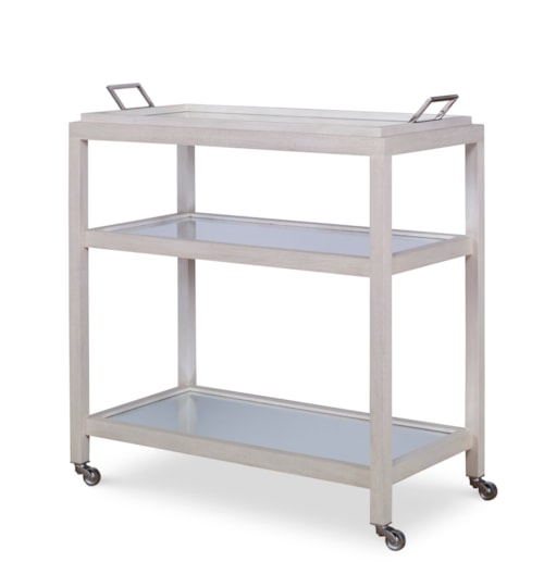 Mandalay Bar Cart - Coconut