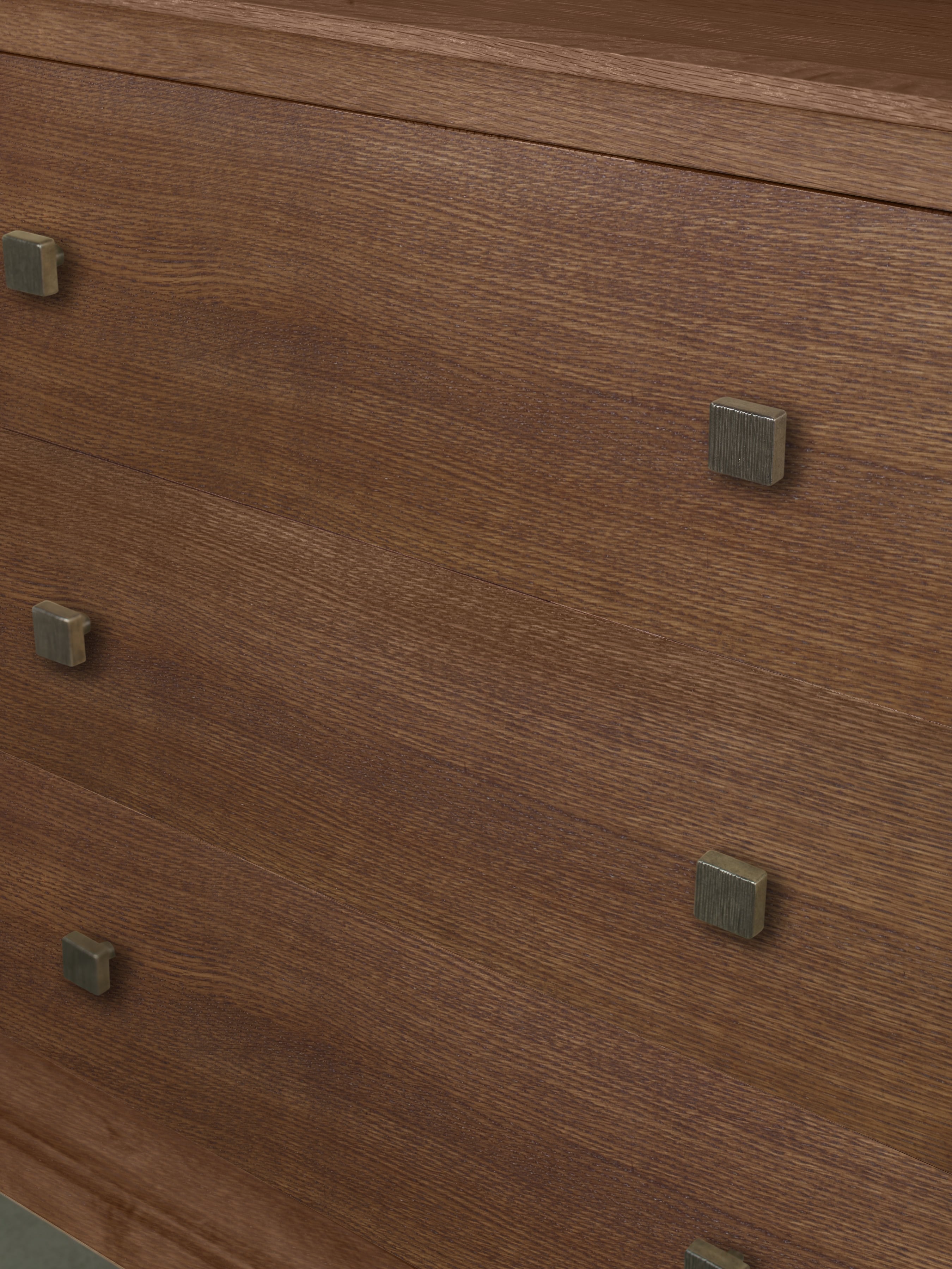 Details Six Drawer Low Dresser