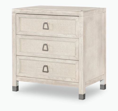 Atlas Three Drawer Nightstand